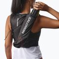 Women's Salomon Active Skin 4 black/metal running waistcoat 9