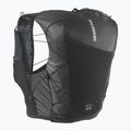Women's running vest Salomon Active Skin 12 Set black/metal 2