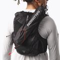 Running vest Salomon Active Skin 12 Set black/metal 8