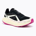 Salomon Ultra Flow women's running shoes black/transparent yellow/rose violet