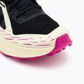Salomon Ultra Flow women's running shoes black/transparent yellow/rose violet 7