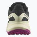Salomon Ultra Flow women's running shoes black/transparent yellow/rose violet 11