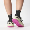 Salomon Ultra Flow women's running shoes black/transparent yellow/rose violet 15