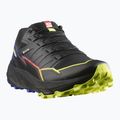 Salomon Thundercross GTX men's running shoes black/surf the web/safety yellow 8