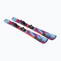 Children's downhill skis Salomon QST Jr S + bindings C5 GW pastel neon blue 3/poppy red/black 3