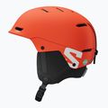 Children's ski helmet Salomon Husk Jr cherry tomato 3