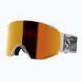 Salomon S/View translucent frozen/ml mid red ski goggles 5