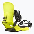 Snowboard bindings Salomon EDB neon yellow 2