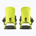 Snowboard bindings Salomon EDB neon yellow 3