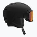 Ski helmet Salomon Osmo Pro Sigma Photo black/poppy red 4