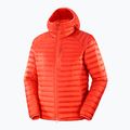 Men's Salomon Elixir Micro Down Jacket Hd cherry tomato 3
