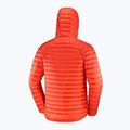 Men's Salomon Elixir Micro Down Jacket Hd cherry tomato 4
