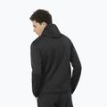 Men's Salomon Essential Midwarm Hd deep black trekking sweatshirt 2