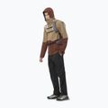 Men's Salomon Outerpath Pro rum raisin/shitake rain jacket 2