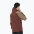 Men's Salomon Outerpath Pro rum raisin/shitake rain jacket 4