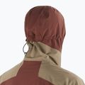 Men's Salomon Outerpath Pro rum raisin/shitake rain jacket 7