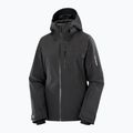Women's ski jacket Salomon Highland deep black 4
