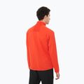 Men's Salomon Essential Lightwarm FZ trekking sweatshirt cherry tomato 2