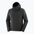 Salomon Mountain Flex menʼs insulated jacket deep black 7
