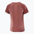 Women's trekking t-shirt Salomon Outline rum raisin 4
