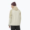 Men's Salomon Outerpath white pepper/rainy day rain jacket 2