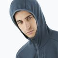Men's Salomon Essential Lightwarm Hd midinight navy trekking sweatshirt 3
