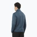 Men's Salomon Essential Midwarm Fz midnight navy trekking sweatshirt 2