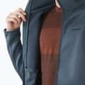 Men's Salomon Essential Midwarm Fz midnight navy trekking sweatshirt 5