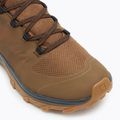 Salomon Outsnap CSWP men's hiking boots dark darth/ delicioso/ gum 8 7