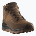 Salomon Outsnap CSWP men's hiking boots dark darth/ delicioso/ gum 8 8