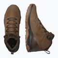 Salomon Outsnap CSWP men's hiking boots dark darth/ delicioso/ gum 8 13