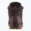 Salomon Outsnap CSWP women's hiking boots black coffee/peppercorn/gum 11