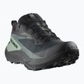 Men's running shoes Salomon Genesis GTX black/agave green/urban chic 8