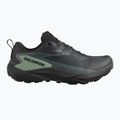 Men's running shoes Salomon Genesis GTX black/agave green/urban chic 9