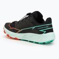 Women's running shoes Salomon Thundercross black/cherry tomato/electric green 3