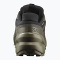 Men's running shoes Salomon Speedcross 6 GTX black/peat/deep lichen green 4