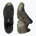 Men's running shoes Salomon Speedcross 6 GTX black/peat/deep lichen green 6