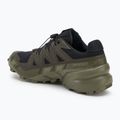 Men's running shoes Salomon Speedcross 6 GTX black/peat/deep lichen green 3