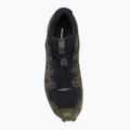 Men's running shoes Salomon Speedcross 6 GTX black/peat/deep lichen green 5