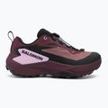 Women's running shoes Salomon Genesis GTX rose taupe/black orchid/bouquet 2