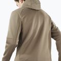 Men's Salomon Outline Hyb Warm Hd shitake trekking sweatshirt 3