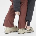 Women's ski trousers Salomon Reason rum raisin 5