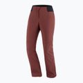 Women's ski trousers Salomon Reason rum raisin 6