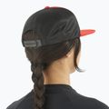 Salomon Trucker Flat cherry tomato/deep black baseball cap 3