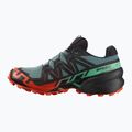 Salomon Speedcross 6 GTX men's running shoes north atlantic/black/cherry tomato 9