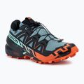 Salomon Speedcross 6 GTX men's running shoes north atlantic/black/cherry tomato 2