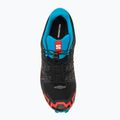 Salomon Speedcross 6 black/white/transcend blue men's running shoes 7
