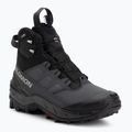 Men's trekking boots Salomon Crosstrak Powder WP asphalt/black/sharkskin