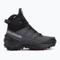Men's trekking boots Salomon Crosstrak Powder WP asphalt/black/sharkskin 2