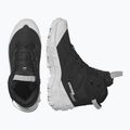 Salomon Crossrak Powder WP men's trekking boots black/black/white 13